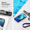 Funda impermeable universal Spigen A601 (2 uds.), Crystal Clear