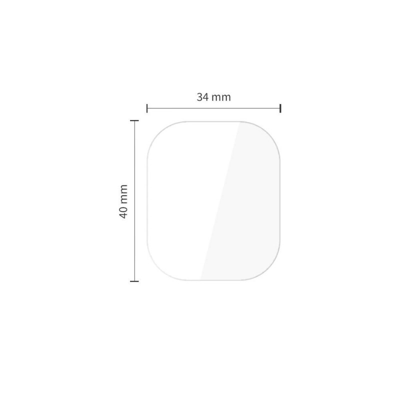 Tech-Protect Supreme Set+ Protector de pantalla de hidrogel para Apple Watch 4 / 5 / 6 / SE 1 / 2 / 3 44 mm, transparente (2 uds.)