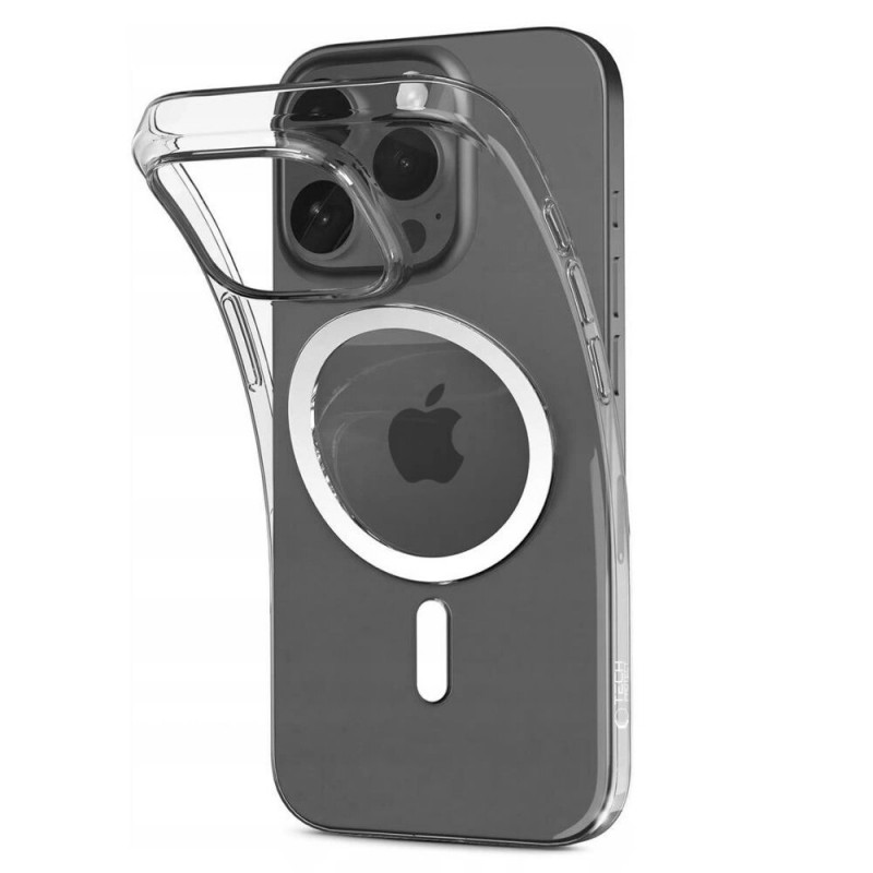 Funda Tech-Protect FlexAir MagSafe para Apple iPhone 13 / 14, transparente