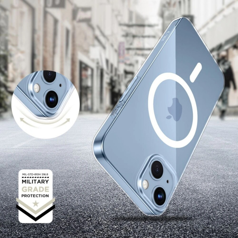 Funda Tech-Protect FlexAir MagSafe para Apple iPhone 13 / 14, transparente