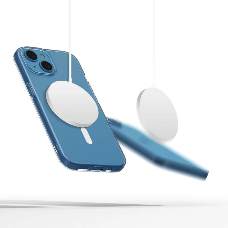 Funda Tech-Protect FlexAir MagSafe THP3584 para Apple iPhone 13 Mini, transparente