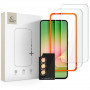 Set protector de pantalla y lente de cristal templado transparente Tech-Protect Easy Set+ para Samsung Galaxy A37 5G (2+1 pzs)
