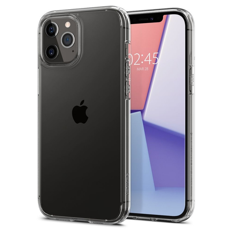Funda Spigen Ultra Hybrid para Apple iPhone 12 / 12 Pro, transparente