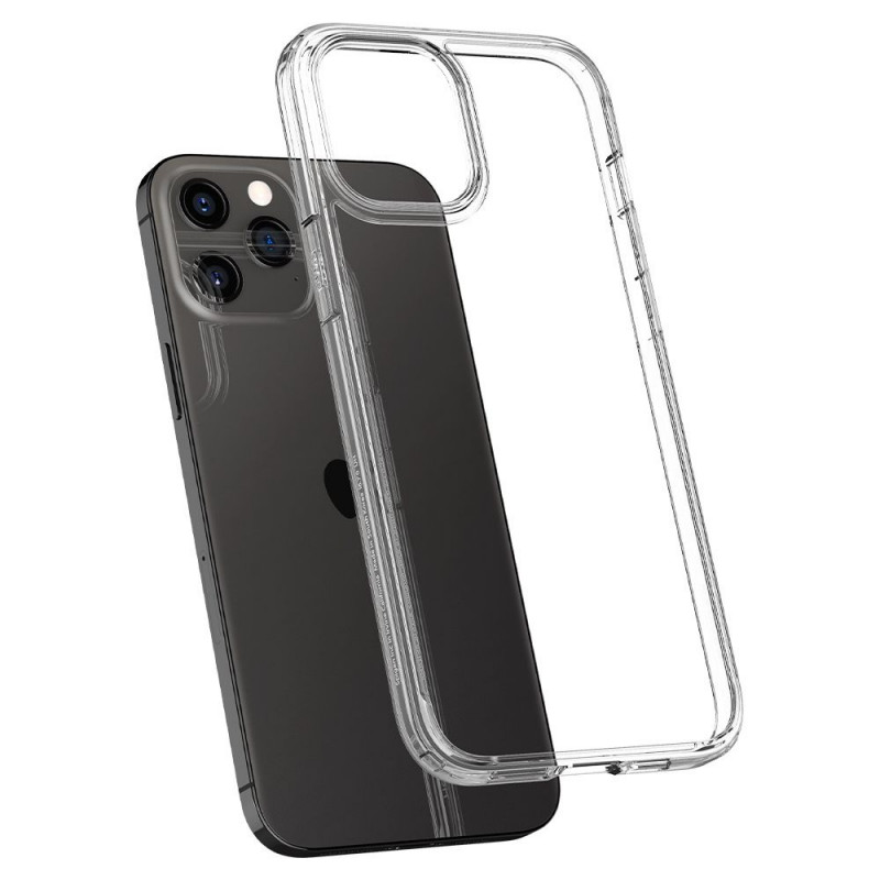 Funda Spigen Ultra Hybrid para Apple iPhone 12 / 12 Pro, transparente