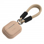 Funda de silicona con cordón Tech-Protect para Apple AirPods Pro 1 / 2, Cafe Latte