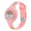 Tech-Protect Pulsera suave para niños para Apple AirTag 1 / 2, colorida (2 uds)