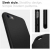 Funda Spigen Liquid Air para Apple iPhone SE 2022 / SE 2020 / 8 / 7, negra