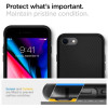 Funda Spigen Liquid Air para Apple iPhone SE 2022 / SE 2020 / 8 / 7, negra