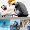 Funda de silicona con mosquetón Tech-Protect para Samsung Galaxy Buds 3 / 3 FE / 3 Pro, lavanda