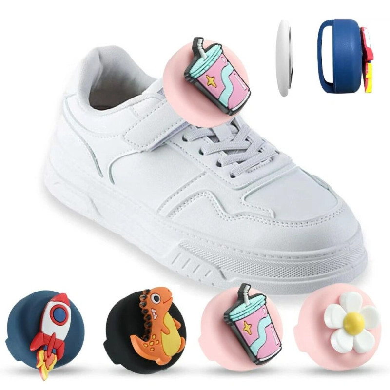 Funda de silicona Tech-Protect Smooth para niños para Apple AirTag 1 / 2, multicolor (4 uds.)