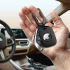 Funda Tech-Protect Velar para Apple AirTag 1 / 2, negra