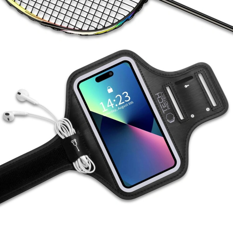 Brazalete deportivo universal Tech-Protect M4, negro