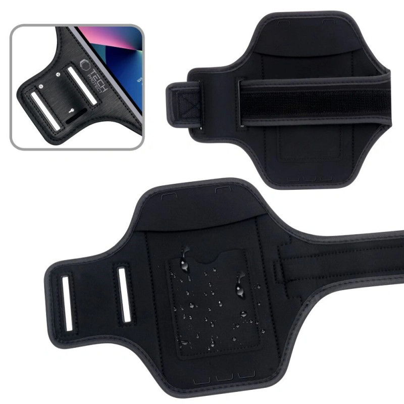 Brazalete deportivo universal Tech-Protect M4, negro
