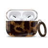 Funda Tech-Protect Lamano para Apple AirPods Pro 1 / 2 Panther (Negro y Marrón)