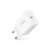 Cargador de pared Tech-Protect NC20W de 1 puerto USB-C PD20W, blanco