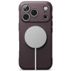 Funda Ringke Onyx Magnetic MagSafe RGK12089 para Apple iPhone 17 Pro Max / 18 Pro Max, granate
