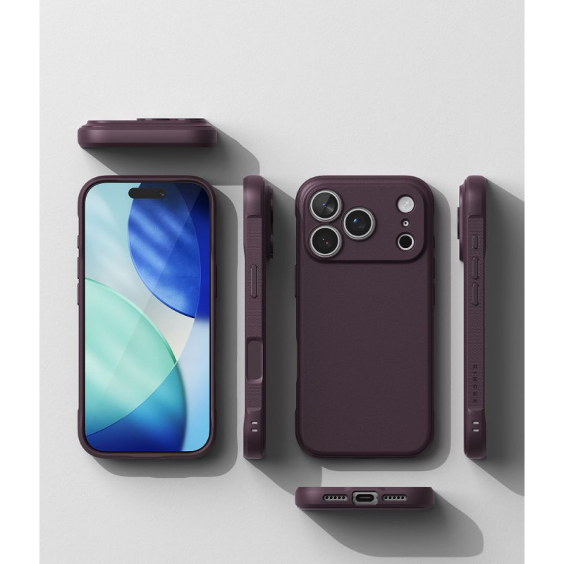 Funda Ringke Onyx Magnetic MagSafe RGK12089 para Apple iPhone 17 Pro Max / 18 Pro Max, granate