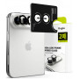 Protector de lente de cámara Ringke Camera Frame RGK12086 para Apple iPhone Duo (2 uds.), negro