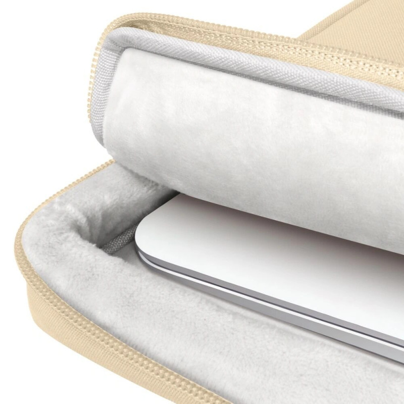 Funda para portátil Tech-Protect Basic Bag 13-14", beige desierto