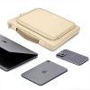 Funda para portátil Tech-Protect Basic Bag 13-14", beige desierto