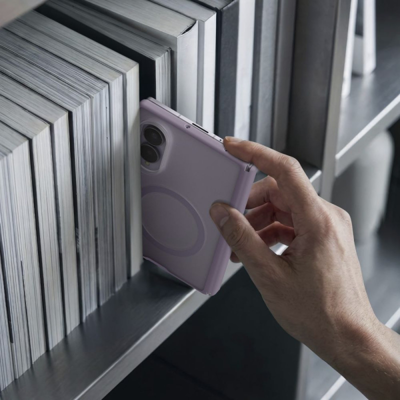 Funda Spigen Airskin Zero MagSafe para Samsung Galaxy Z Fold 8, Frost Lavender
