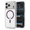 Funda Spigen Ultra Hybrid MagSafe para Apple iPhone 17 Pro / 18 Pro, transparente/burdeos