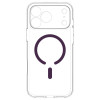 Funda Spigen Ultra Hybrid MagSafe para Apple iPhone 17 Pro Max / 18 Pro Max, transparente/granate