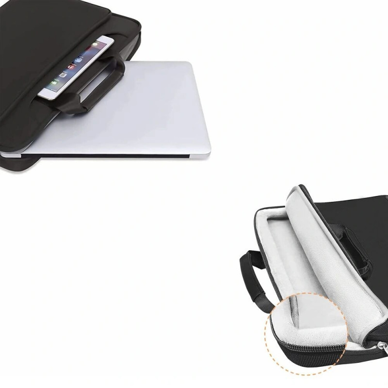 Funda para portátil Tech-Protect PocketBag 15-16", Negra