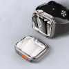 Funda Tech-Protect Defense360 para Apple Watch 10 / 11 46 mm, negra/naranja