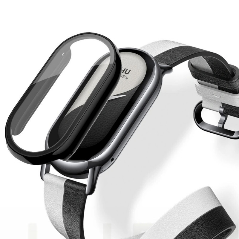 Funda Tech-Protect Defense360 para Xiaomi Smart Band 9 / 9 NFC, negra