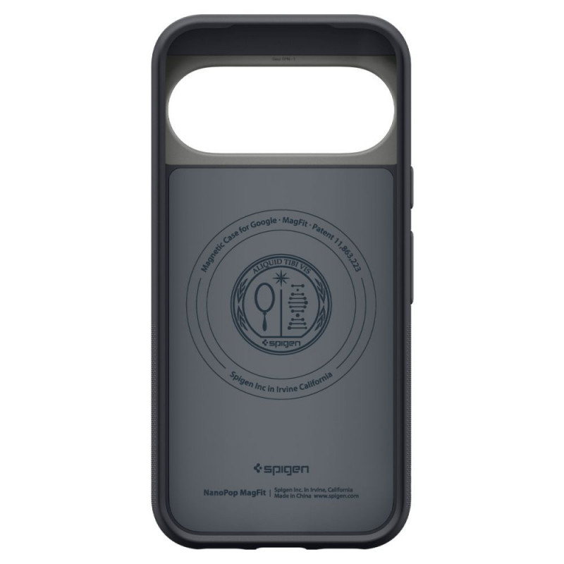 Funda MagSafe Spigen Nano Pop Mag para Google Pixel 11 Pro, negra sésamo
