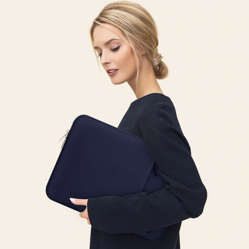Funda Tech-Protect Sleevy para portátil 13-14" azul marino