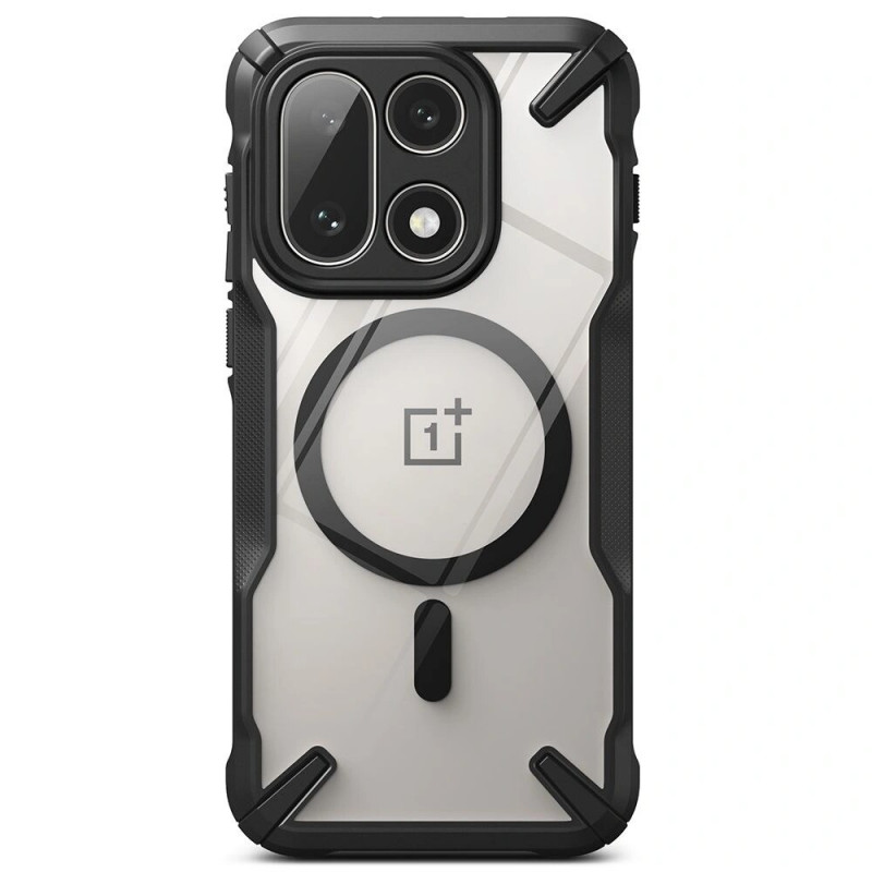 Funda Ringke Fusion-X Magnetic MagSafe para OnePlus 15, negra