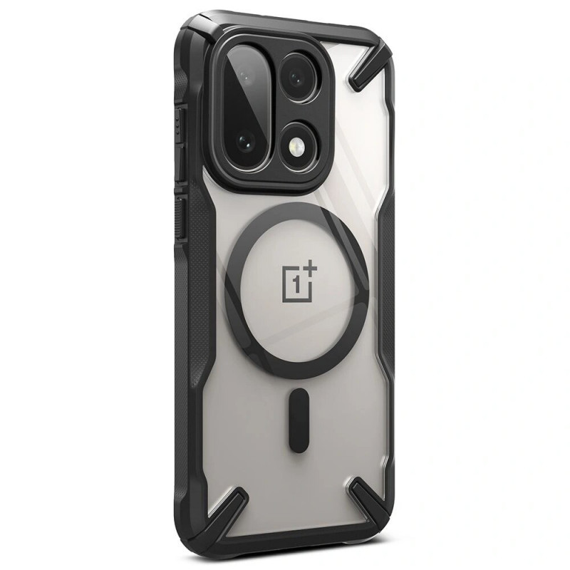 Funda Ringke Fusion-X Magnetic MagSafe para OnePlus 15, negra
