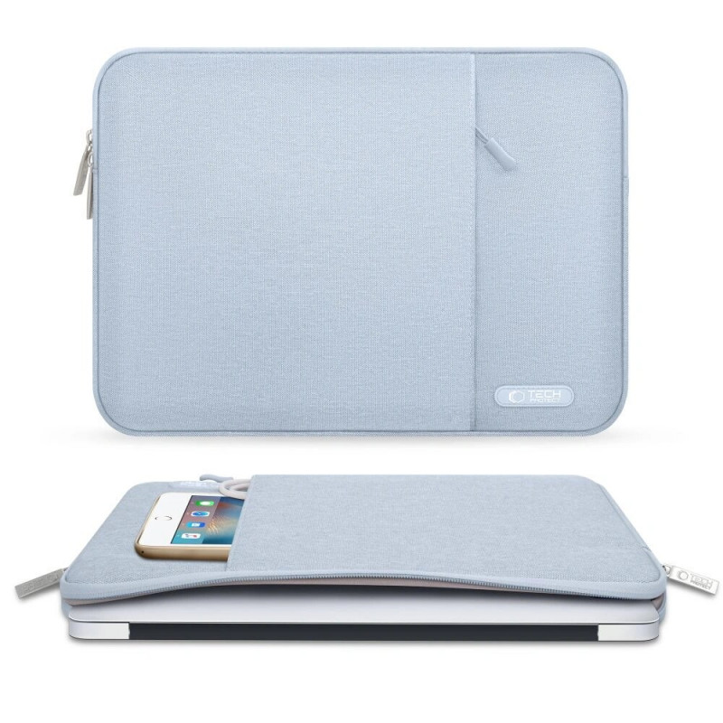 Funda para portátil Tech-Protect Sleevy 13-14" azul invierno