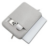 Funda para portátil Tech-Protect Sleevy 13-14" gris crayón