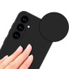 Funda de silicona Tech-Protect Icon para Motorola Moto G85 5G, negra