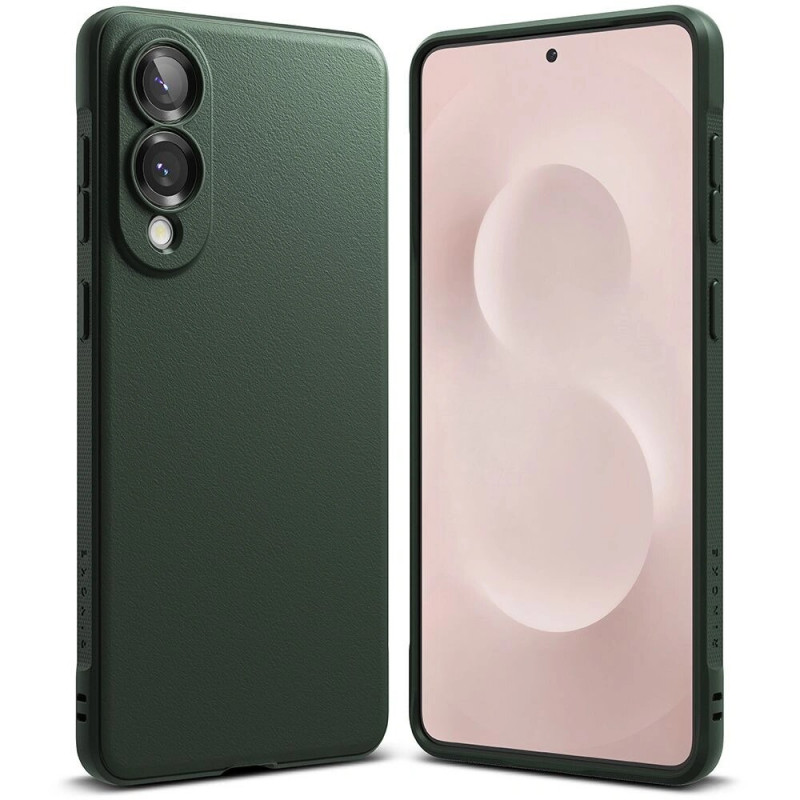 Funda Ringke Onyx para Samsung Galaxy S25 Edge, verde oscuro