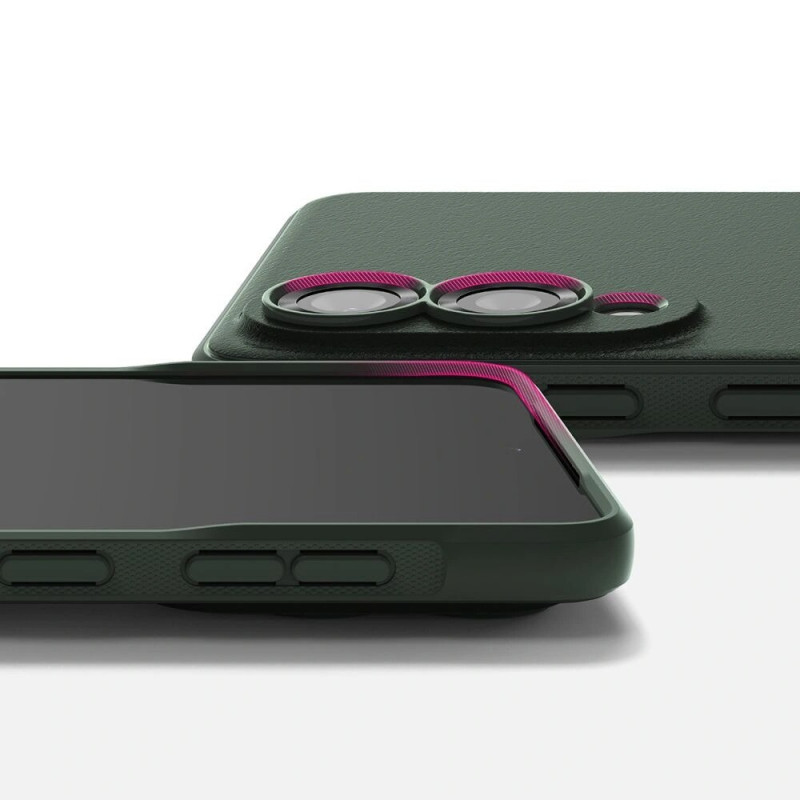 Funda Ringke Onyx para Samsung Galaxy S25 Edge, verde oscuro