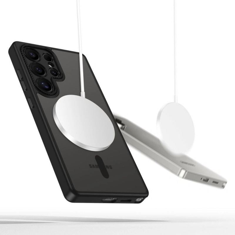 Funda MagCam MagSafe Tech-Protect para Samsung Galaxy S25 Ultra, negro mate
