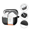 Funda Tech-Protect Silicone Hook para Samsung Galaxy Buds 3 / 3 Pro, negra