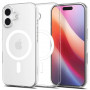 Funda Spigen Liquid Crystal Mag MagSafe para Apple iPhone 17, transparente/blanca
