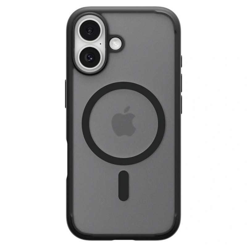 Funda Spigen Ultra Hybrid Mag MagSafe ACS10383 para Apple iPhone 17, negro escarchado