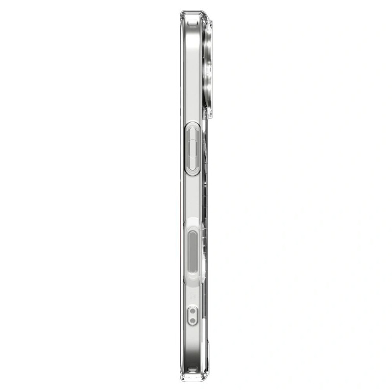 Funda Spigen Ultra Hybrid Mag MagSafe ACS10380 para Apple iPhone 17, transparente/blanco