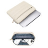 Funda Tech-Protect Puffy para portátil de 13-14" con bolsa de accesorios, arena