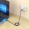 Cable Tech-Protect Ultraboost DNA USB-C / USB-C PD60W/3A 100 cm, gris hierro