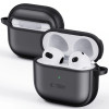 Funda Tech-Protect Magmat para Apple AirPods 4, negro mate