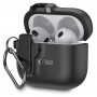 Funda Slim Hook para Apple AirPods 4, negra Tech-Protect