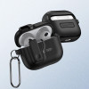 Funda Slim Hook para Apple AirPods 4, negra Tech-Protect