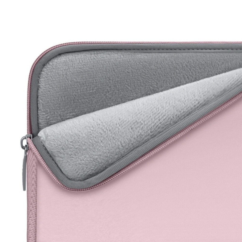 Funda Tech-Protect NeoSlim para portátil 15-16" con bolsa de accesorios, Dusty Rose